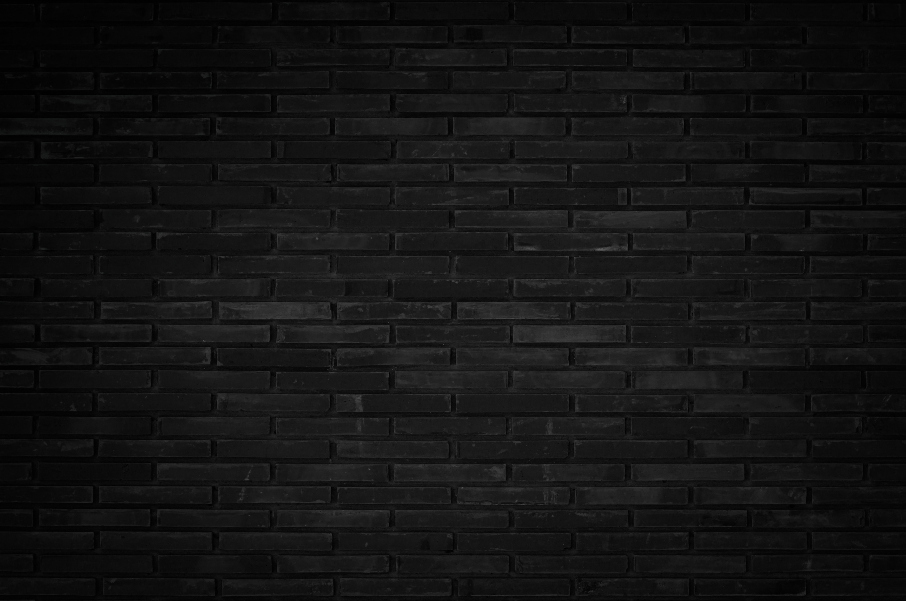 Abstract dark brick wall texture background pattern, Wall brick surface texture. Brickwork painted of black color interior old clean concrete grid uneven, Home or office design backdrop decoration.